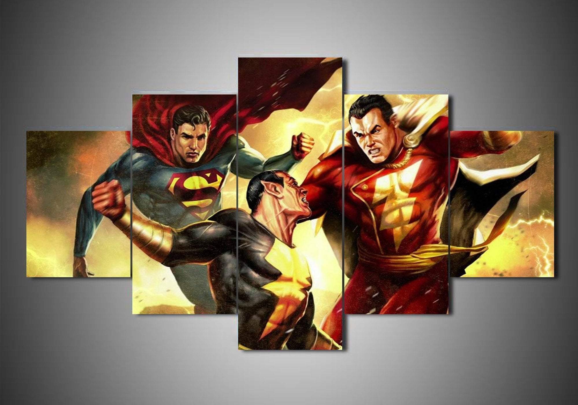 Black Adam 1 DC Canvas Wall Art