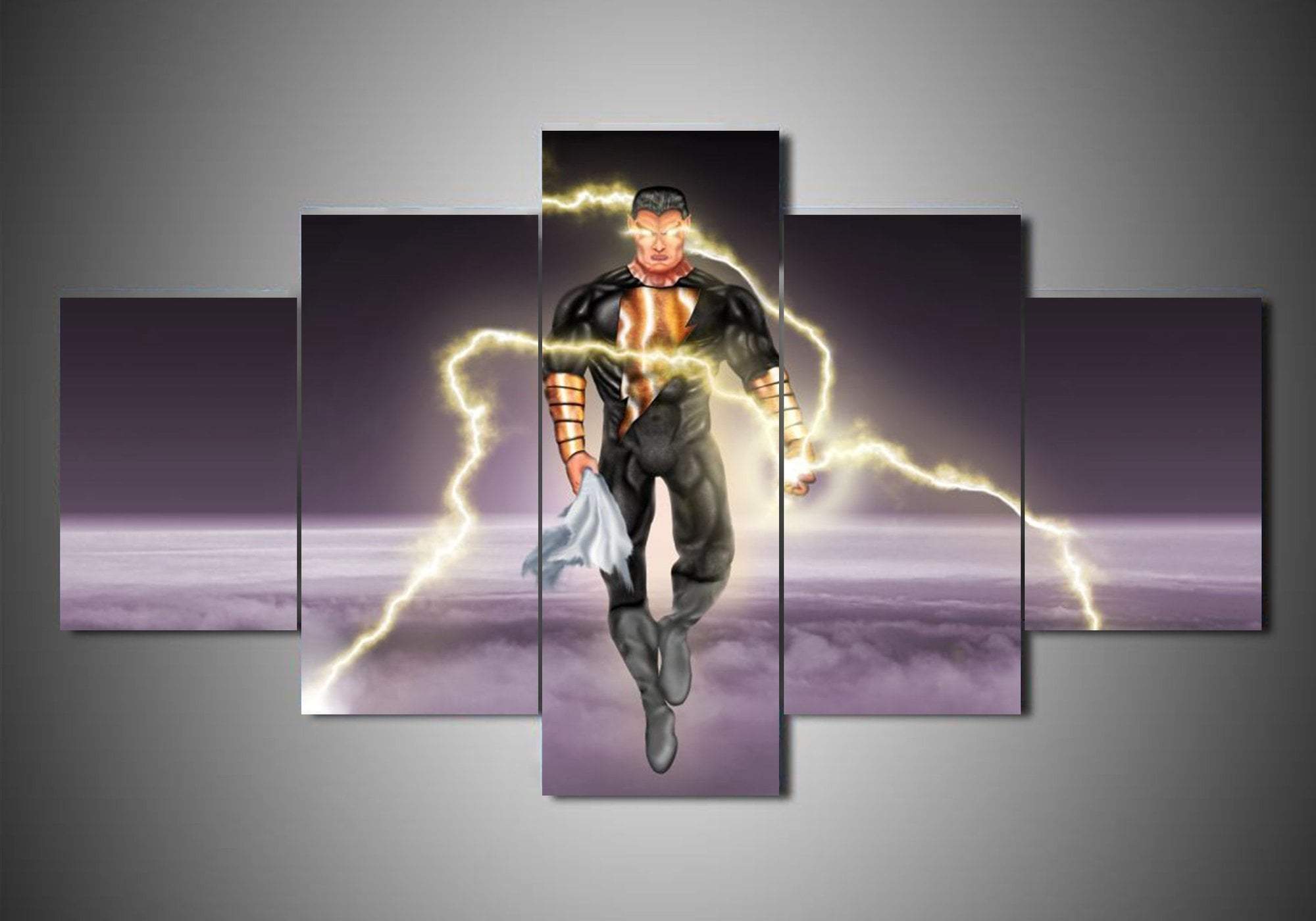 Black Adam 2 DC Canvas Wall Art