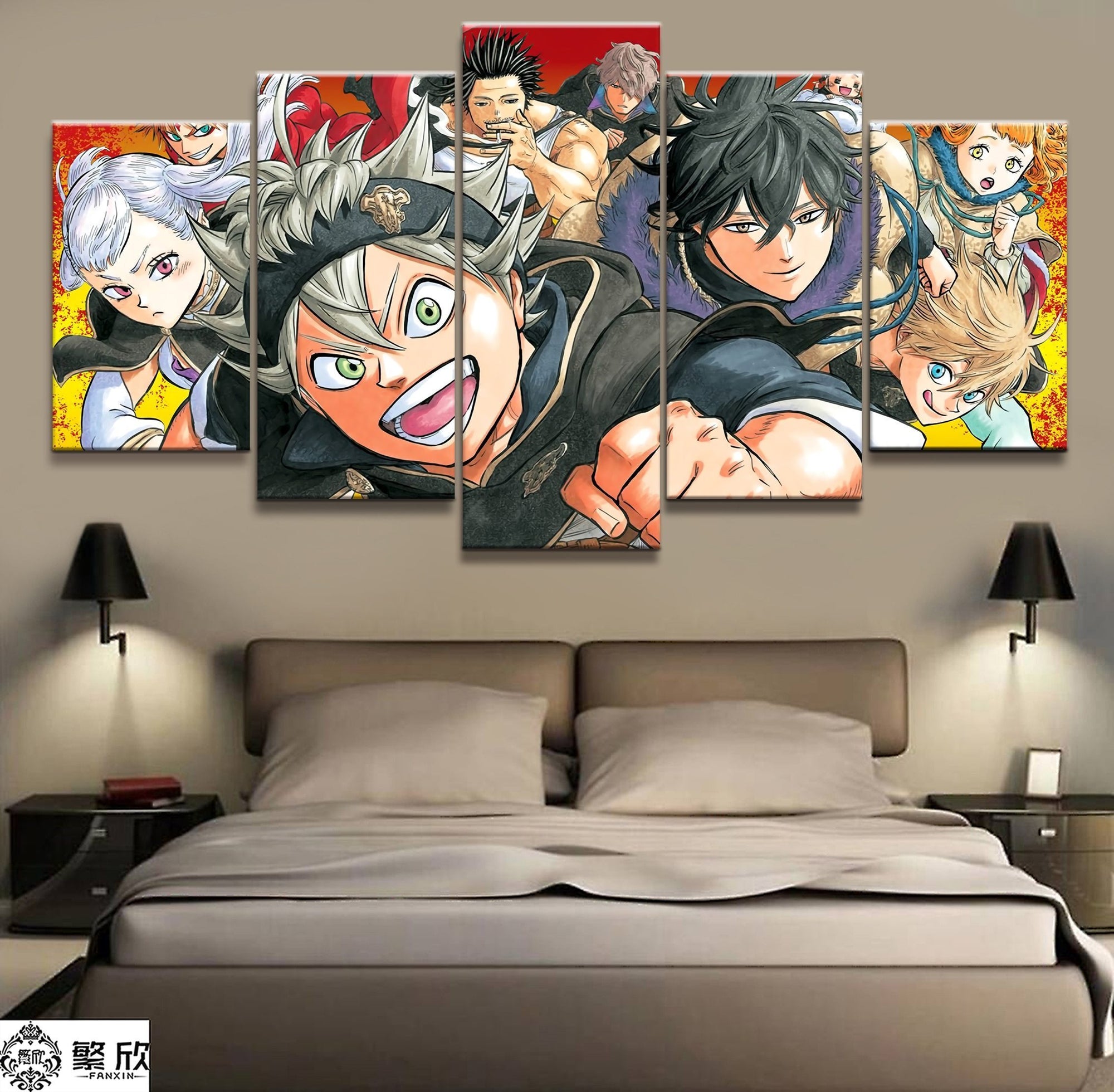 Black Clover 1 Anime Canvas Wall Art