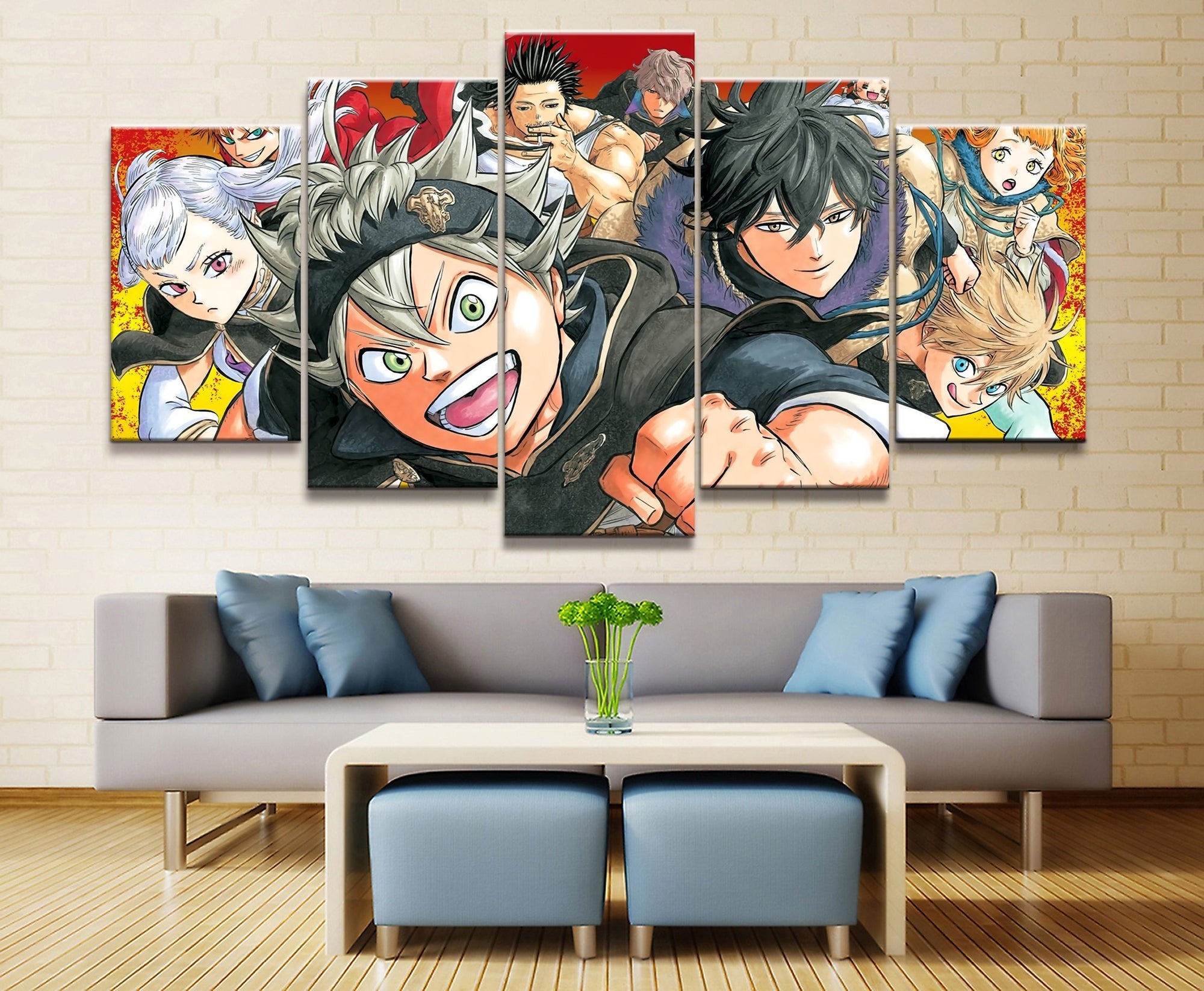 Black Clover 1 Anime Canvas Wall Art