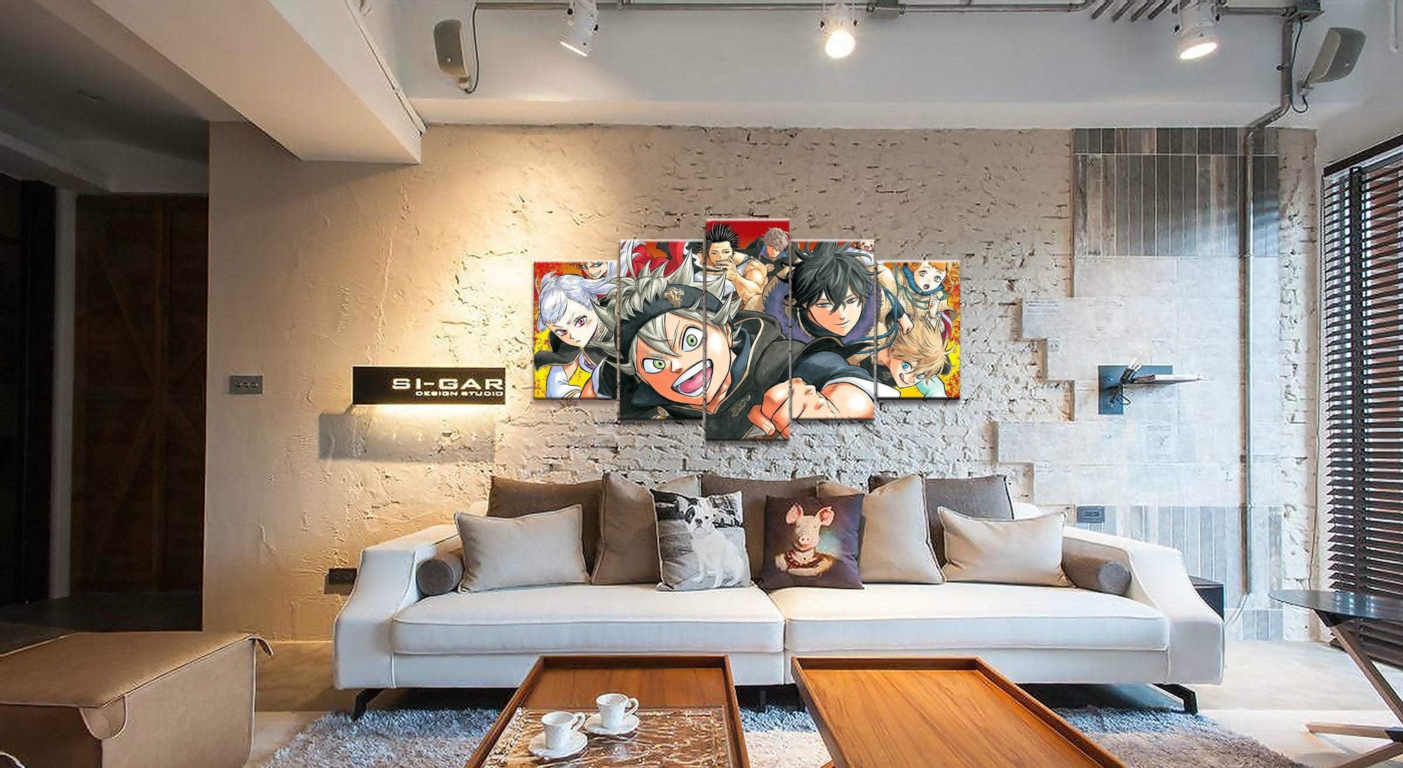 Black Clover 1 Anime Canvas Wall Art
