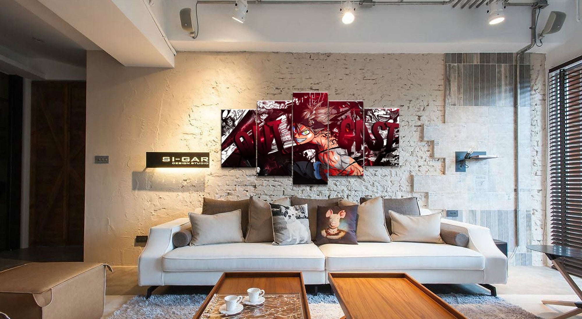 Black Clover 12 Anime Canvas Wall Art
