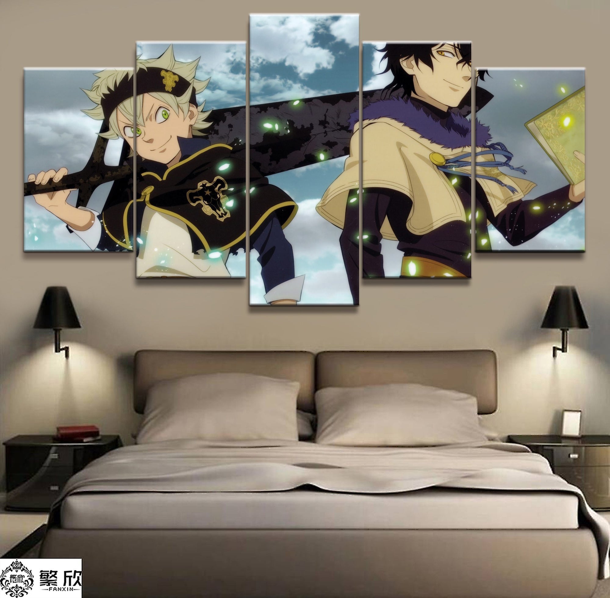 Black Clover 2 Anime Canvas Wall Art