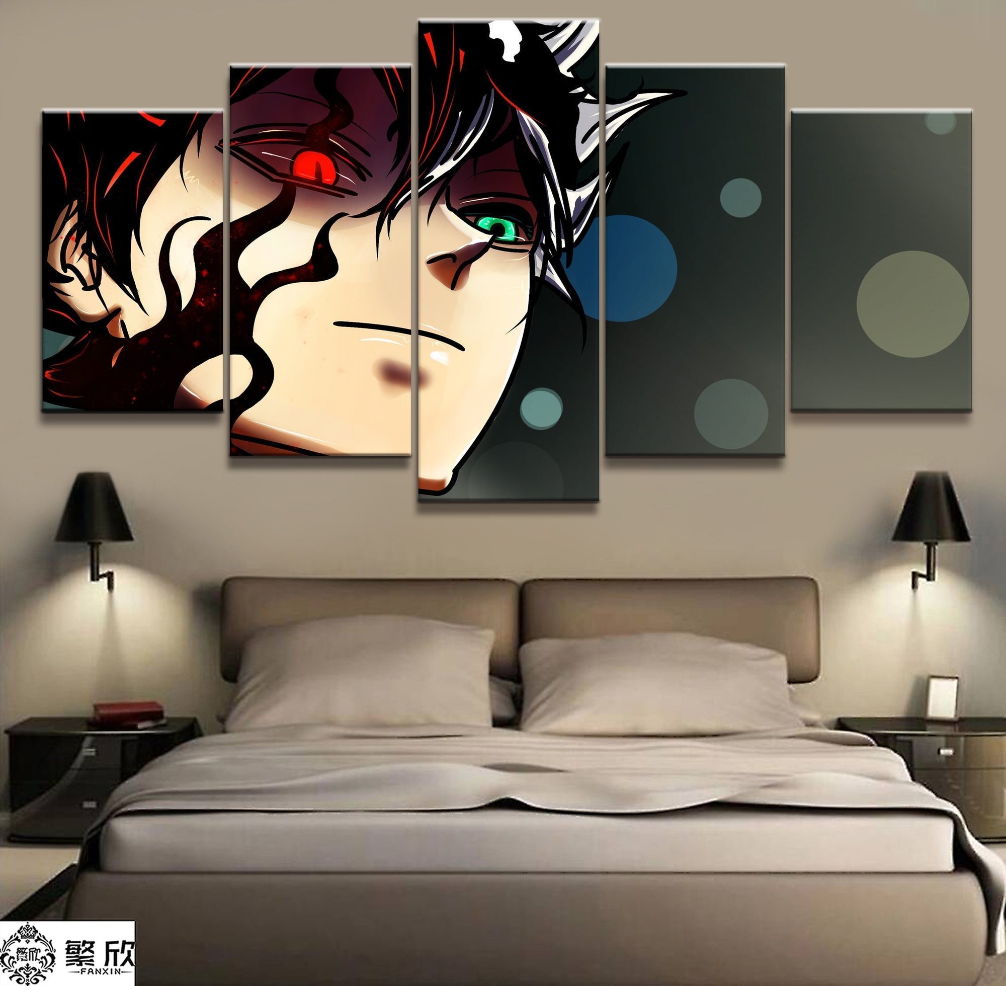 Black Clover 4 Anime Canvas Wall Art