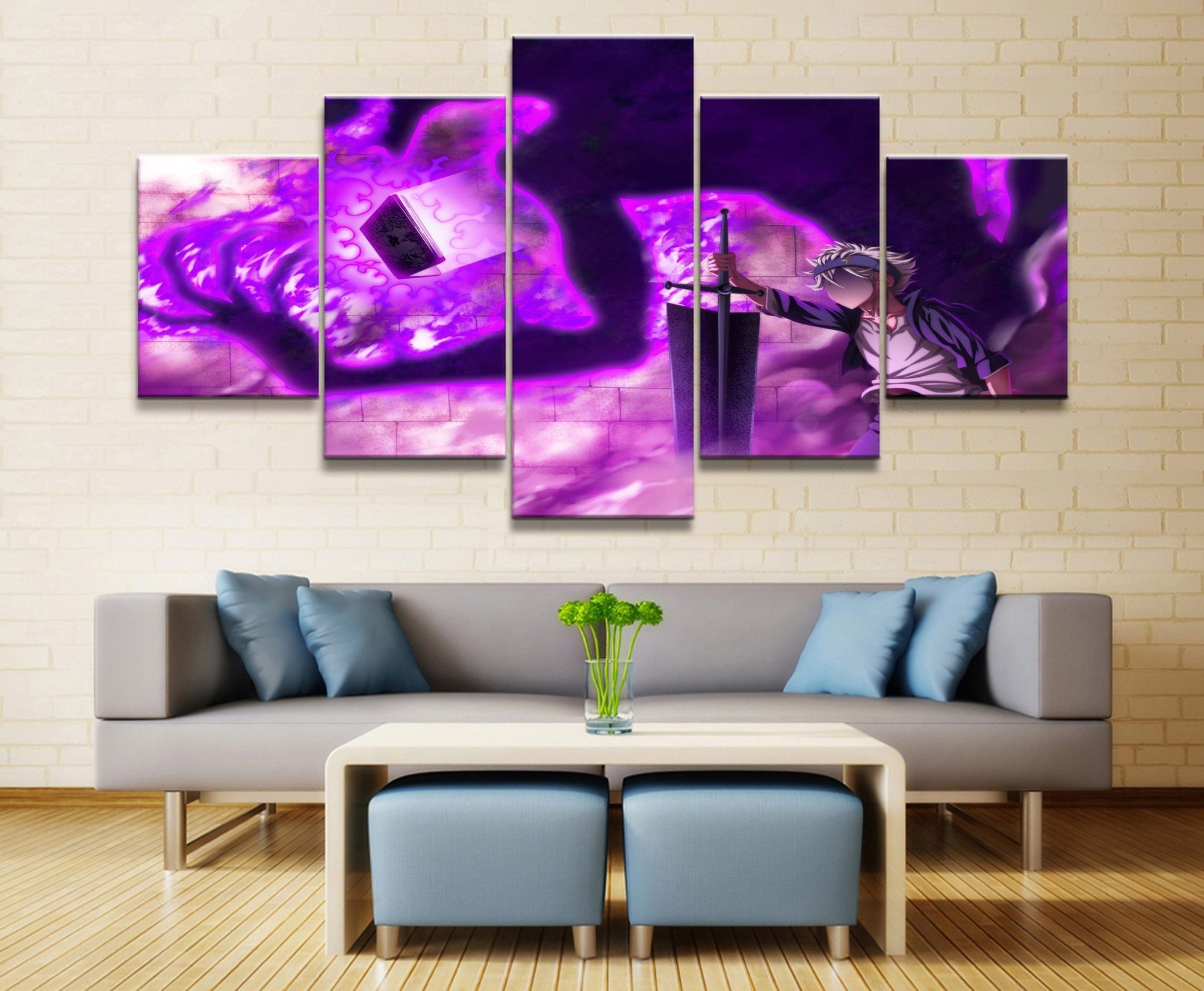 Black Clover 6 Anime Canvas Wall Art