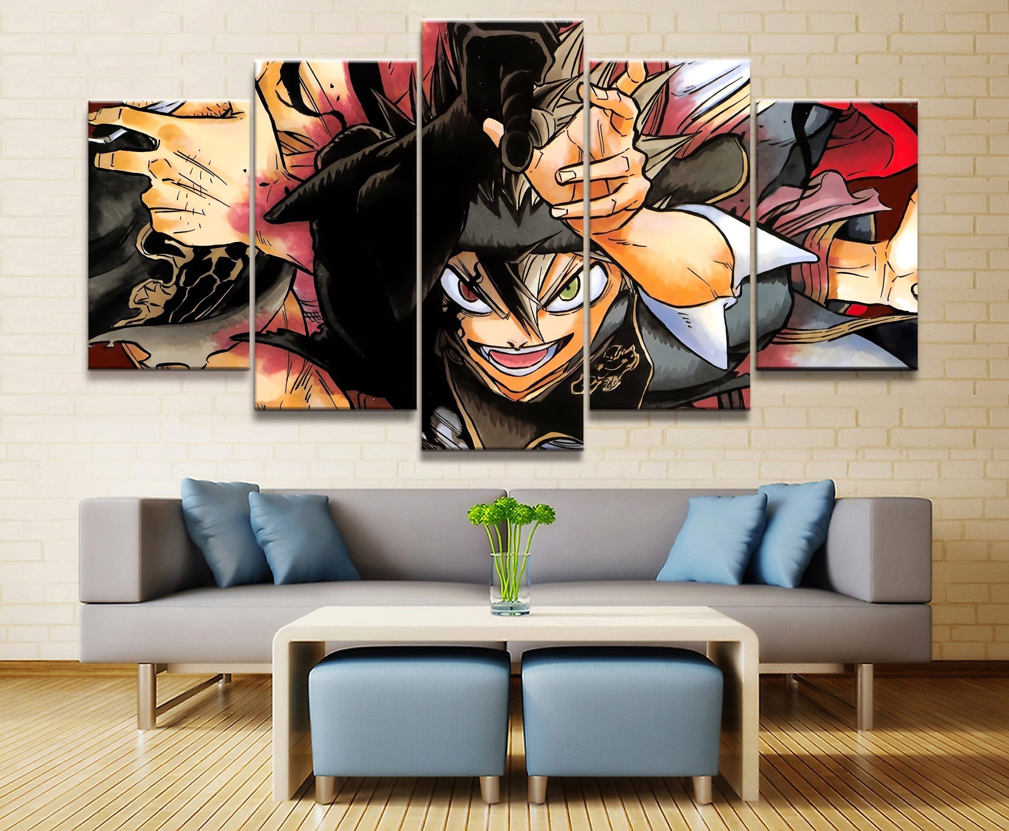 Black Clover 7 Anime Canvas Wall Art
