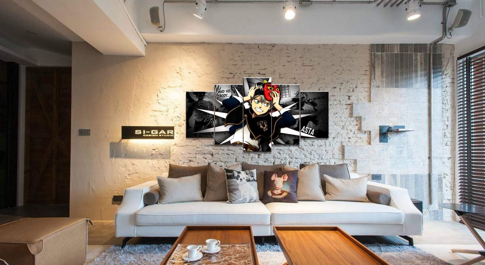 Black Clover 8 Anime Canvas Wall Art