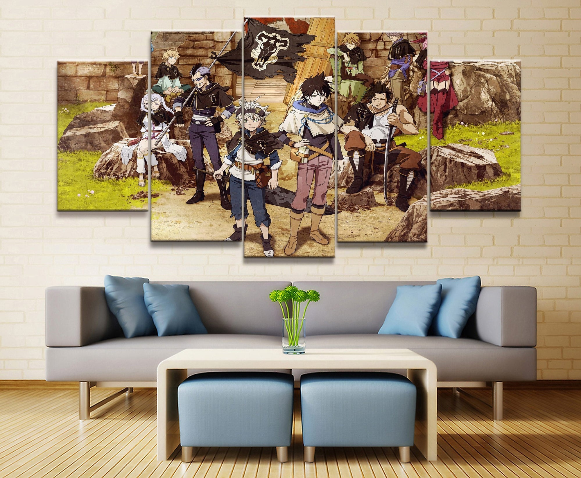 Black Clover 9 Anime Canvas Wall Art