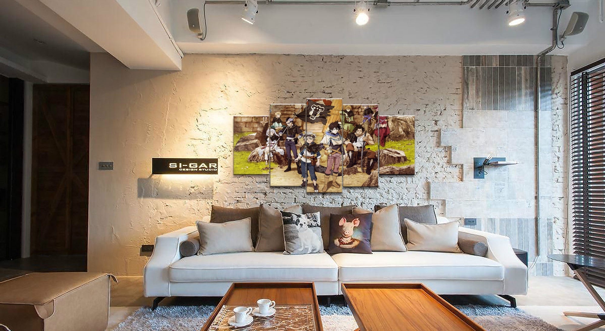 Black Clover 9 Anime Canvas Wall Art