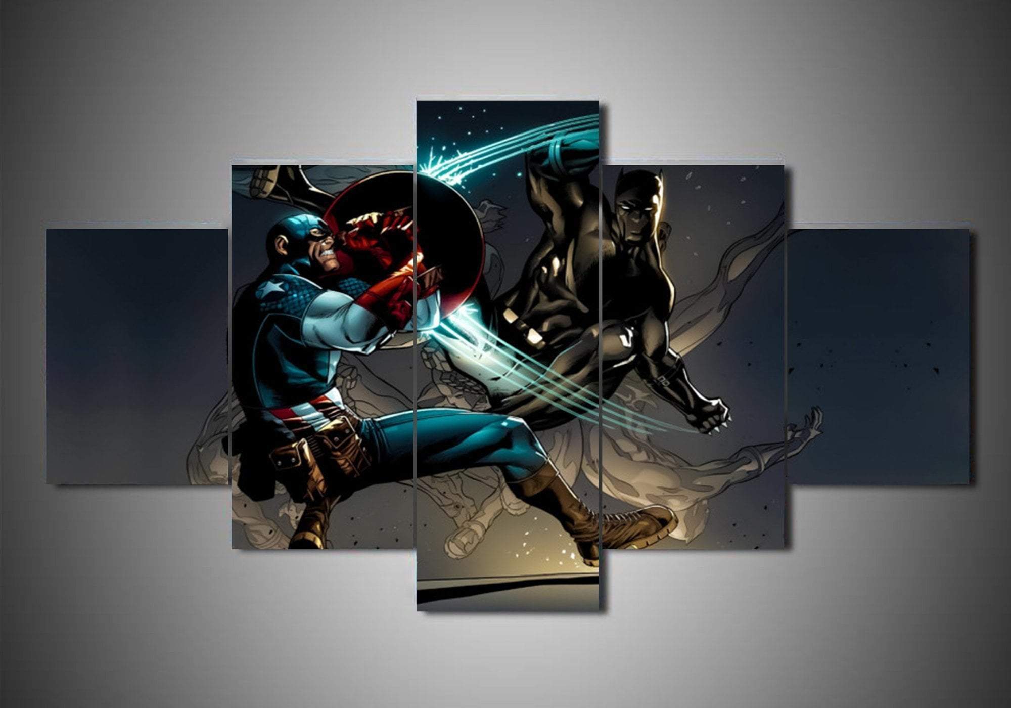 Black Panther Poster 2 Marvel Canvas Wall Art