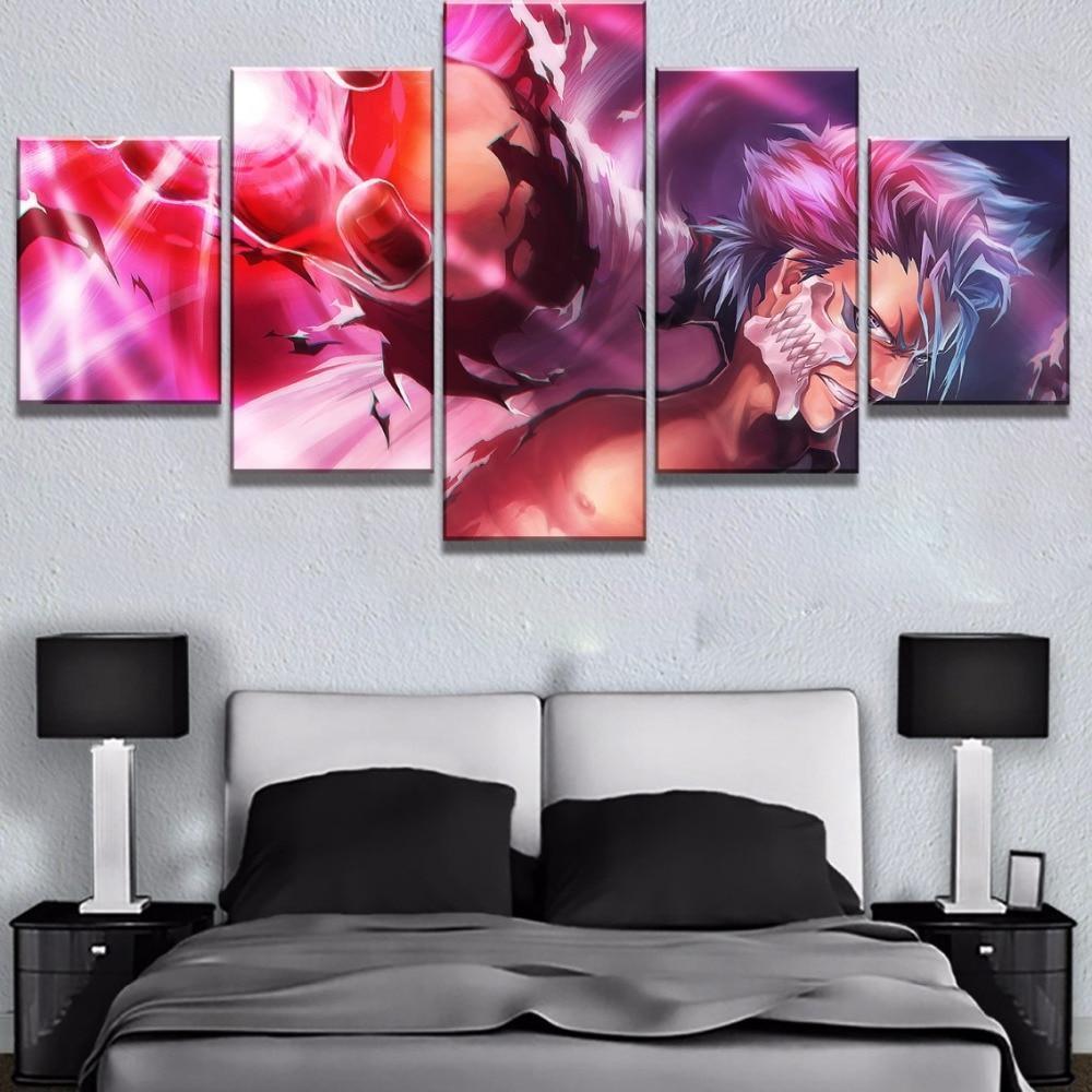Bleach Grimmjow Jaegerjaquez Poster 2 Anime Canvas Wall Art