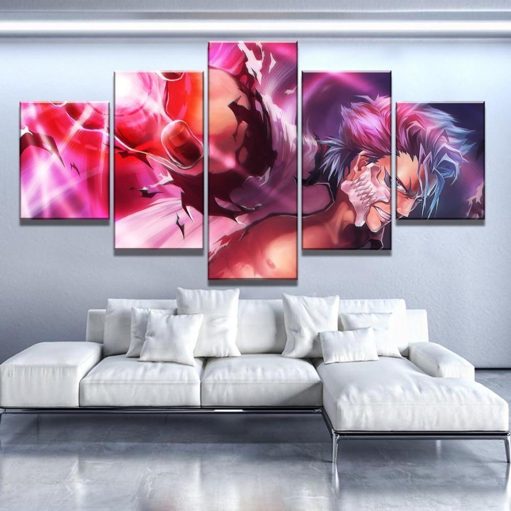Bleach Grimmjow Jaegerjaquez Poster 2 Anime Canvas Wall Art