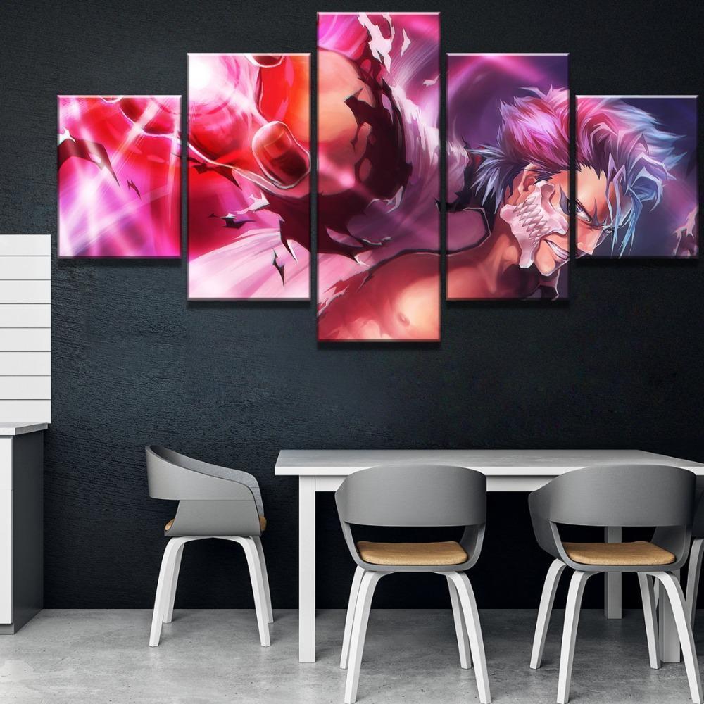 Bleach Grimmjow Jaegerjaquez Poster 2 Anime Canvas Wall Art