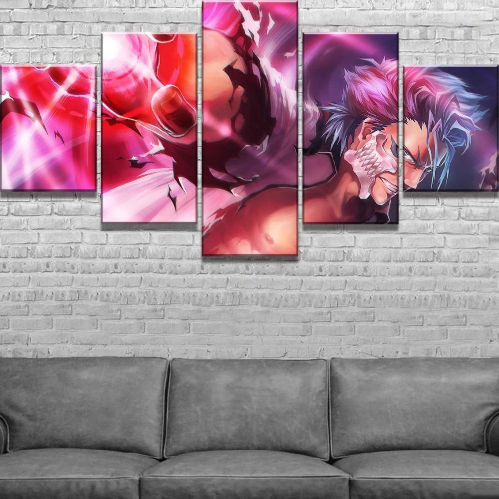 Bleach Grimmjow Jaegerjaquez Poster 2 Anime Canvas Wall Art