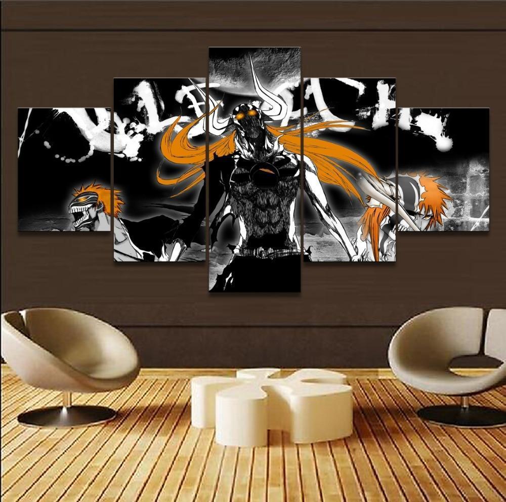 Bleach Ichigo Kurosaki Poster 1 Anime Canvas Wall Art
