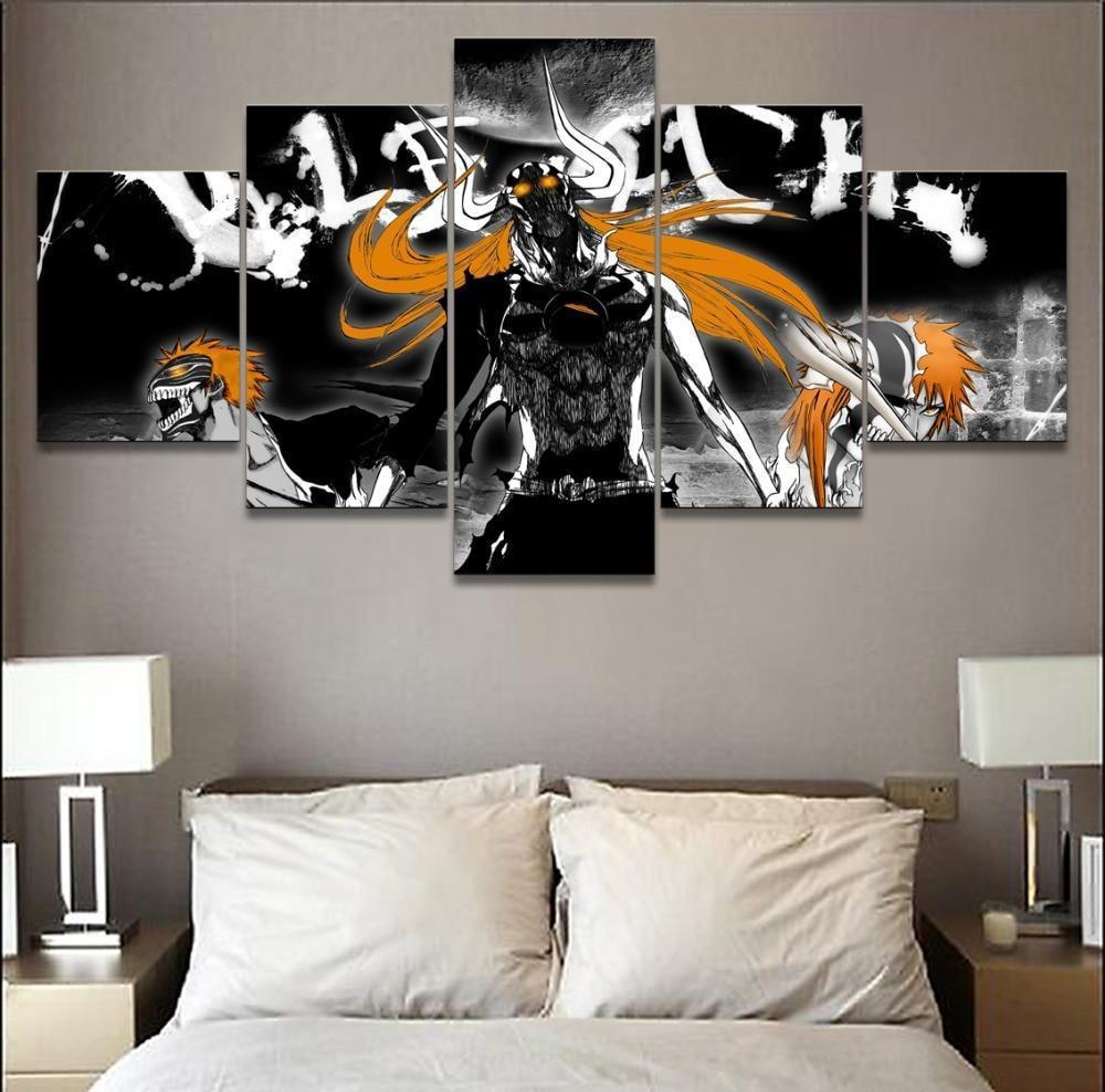 Bleach Ichigo Kurosaki Poster 1 Anime Canvas Wall Art