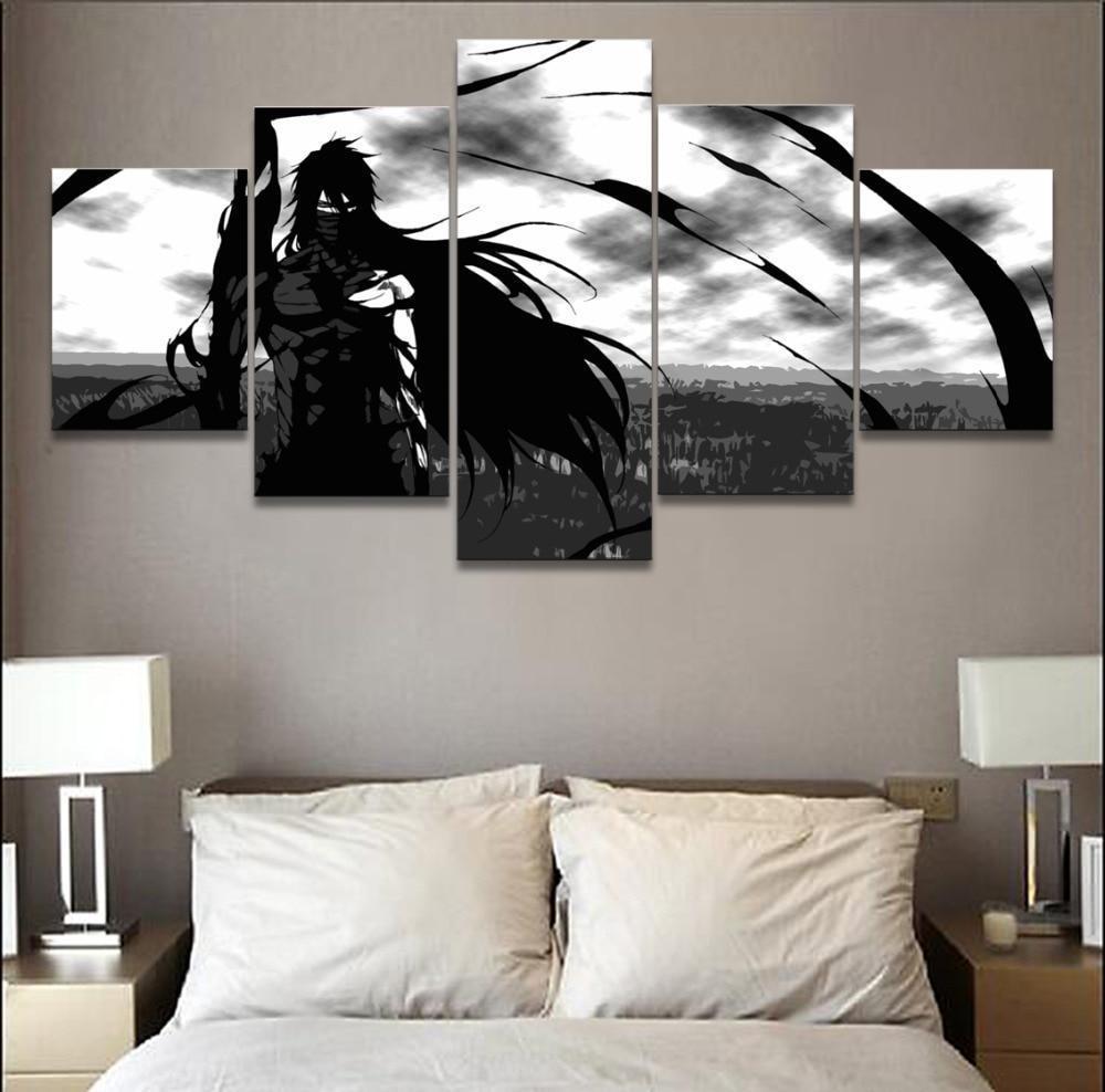 Bleach Ichigo Kurosaki Poster 5 Anime Canvas Wall Art
