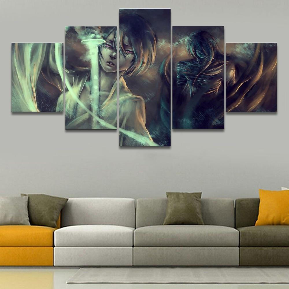 Bleach Ichigo Kurosaki Poster 6 Anime Canvas Wall Art