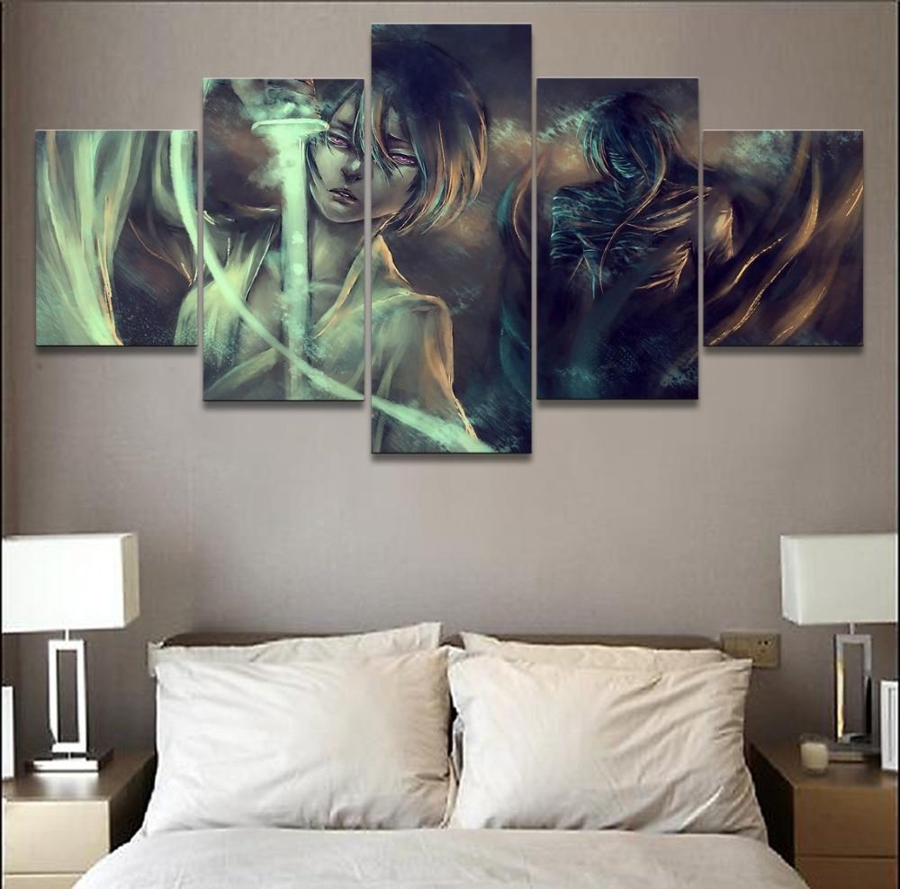 Bleach Ichigo Kurosaki Poster 6 Anime Canvas Wall Art