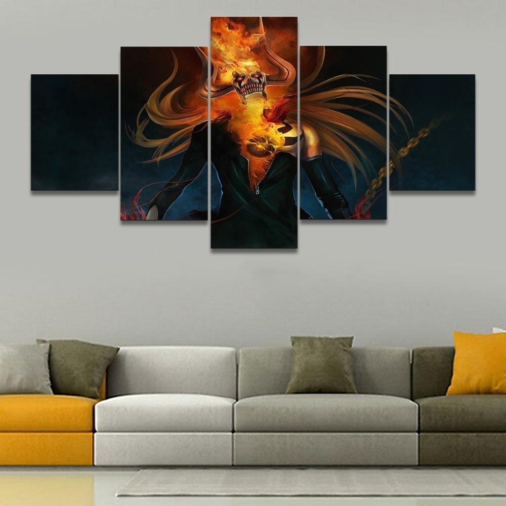 Bleach Ichigo Kurosaki Poster 7 Anime Canvas Wall Art