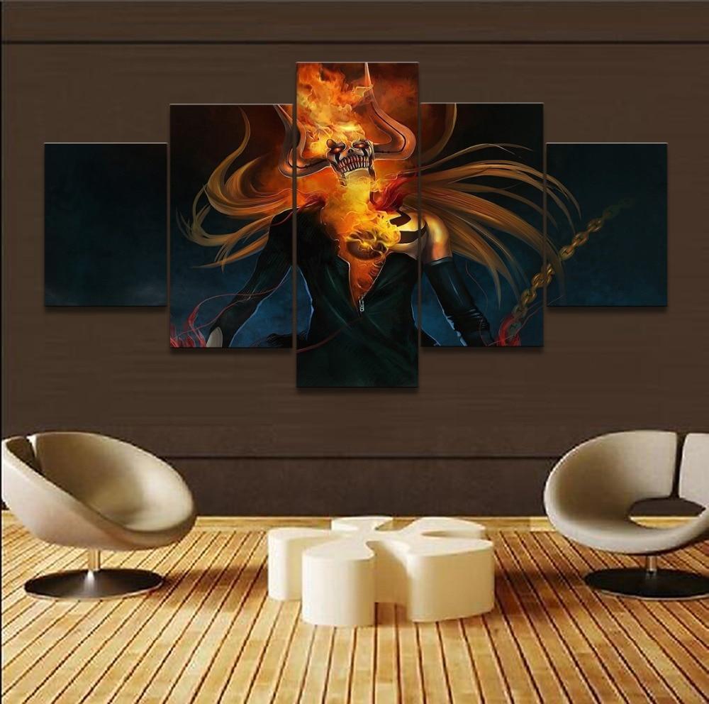 Bleach Ichigo Kurosaki Poster 7 Anime Canvas Wall Art