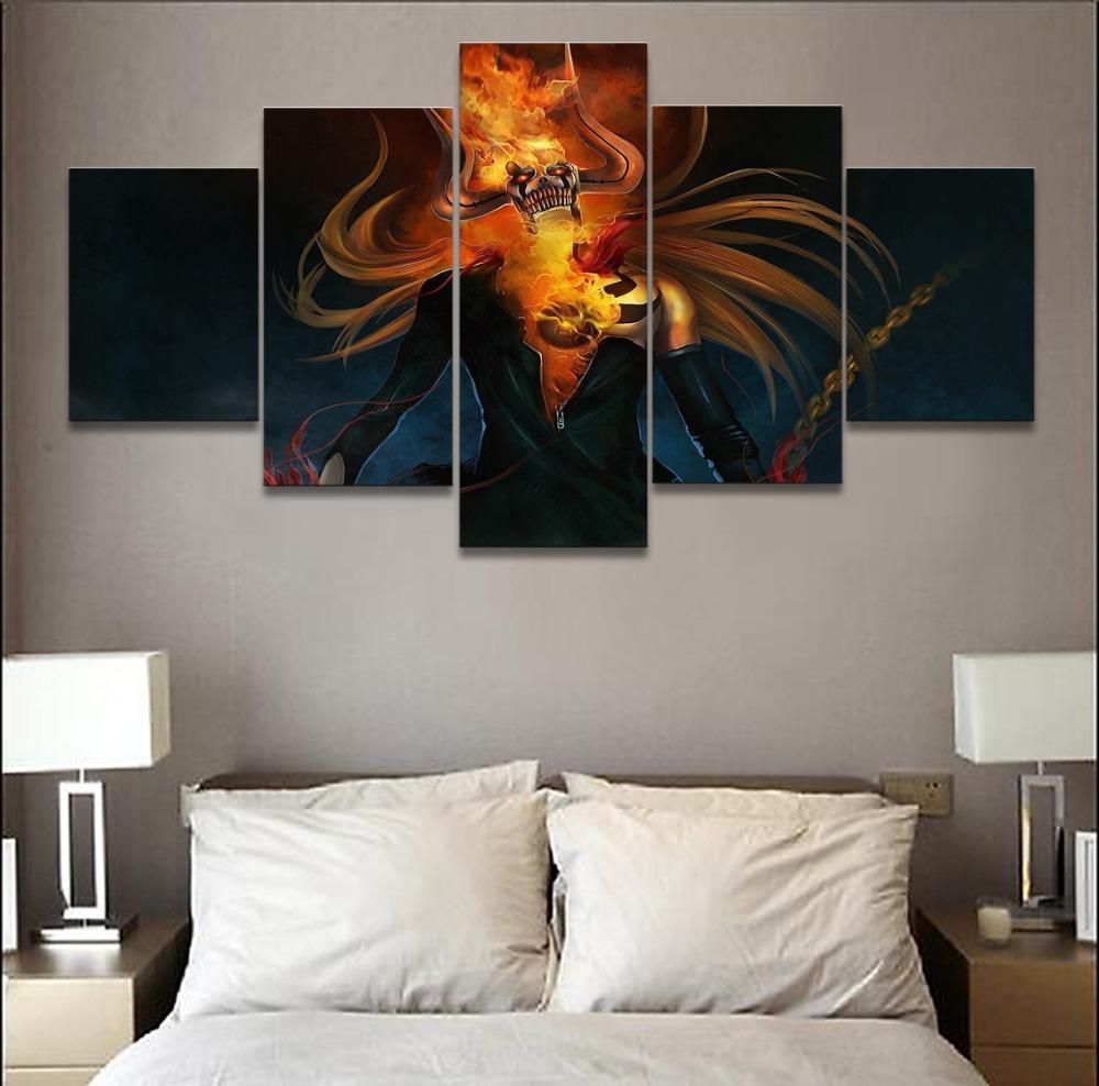 Bleach Ichigo Kurosaki Poster 7 Anime Canvas Wall Art