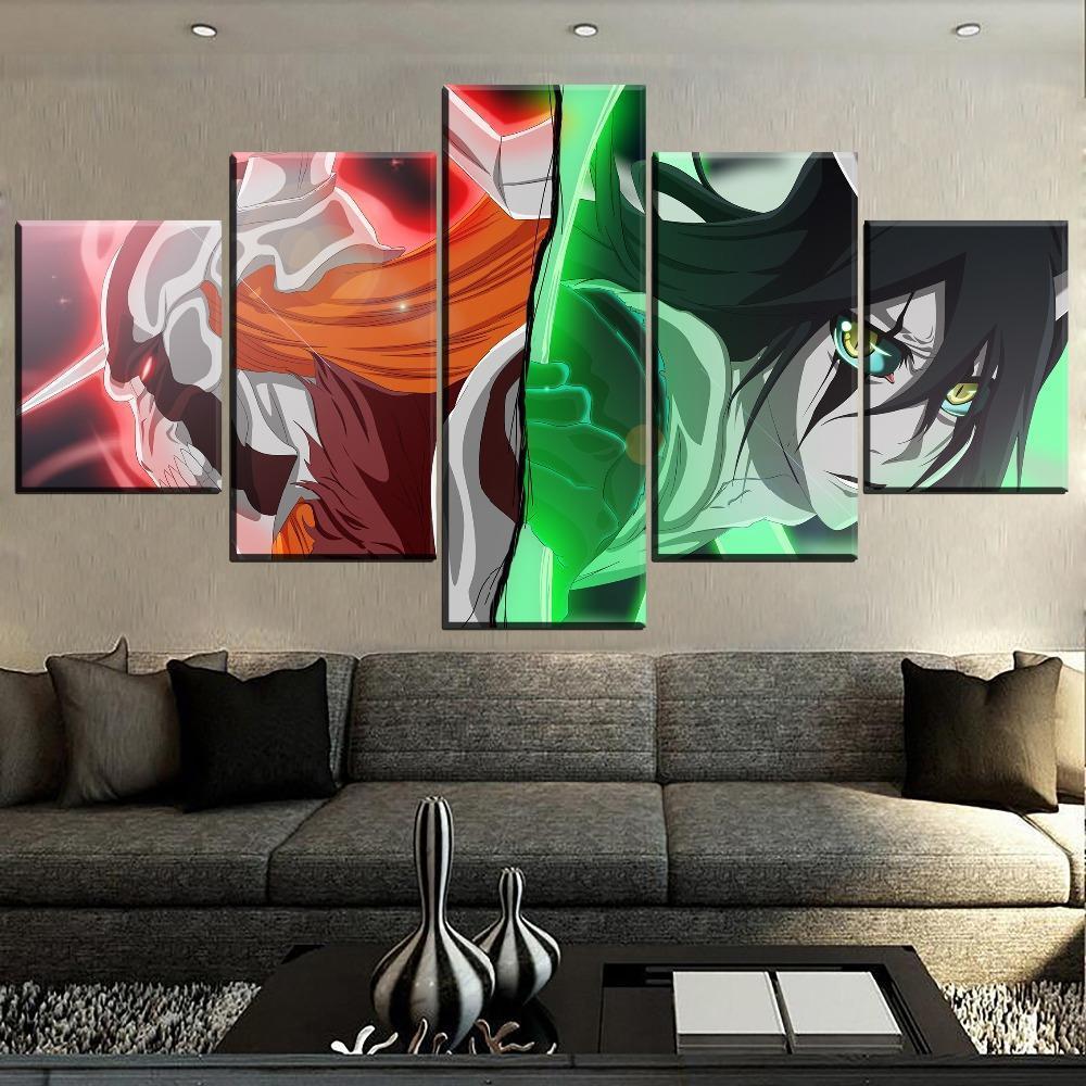 Bleach Ichigo Vs. Ulquiorra Poster 2 Anime Canvas Wall Art