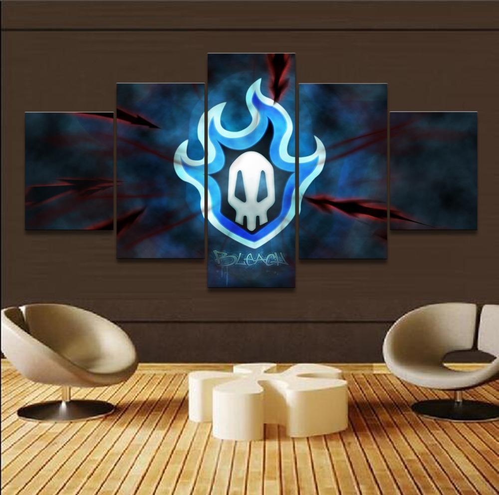 Bleach Shinigami Symbol Poster 1 Anime Canvas Wall Art