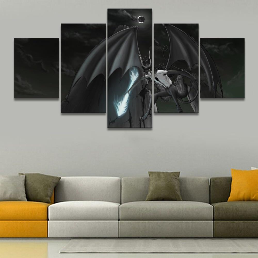 Bleach The Dark Anime Canvas Wall Art