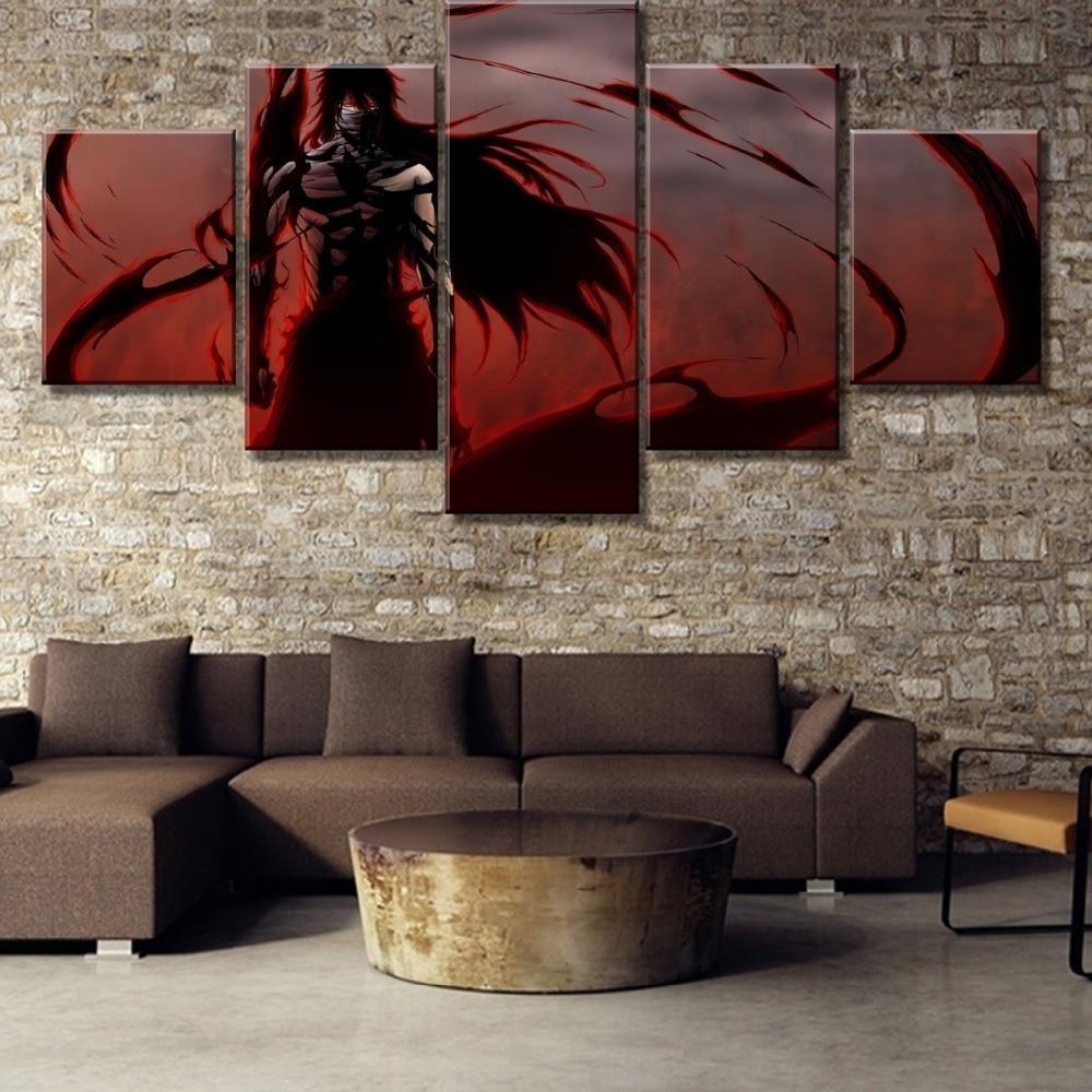 Bleach The Red Nightmare Anime Canvas Wall Art