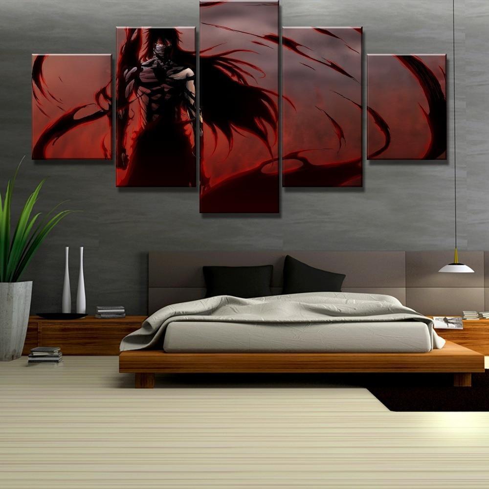 Bleach The Red Nightmare Anime Canvas Wall Art
