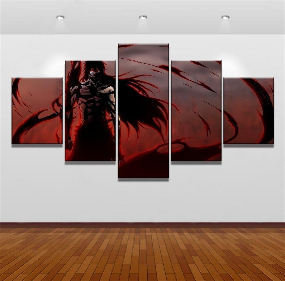 Bleach The Red Nightmare Anime Canvas Wall Art