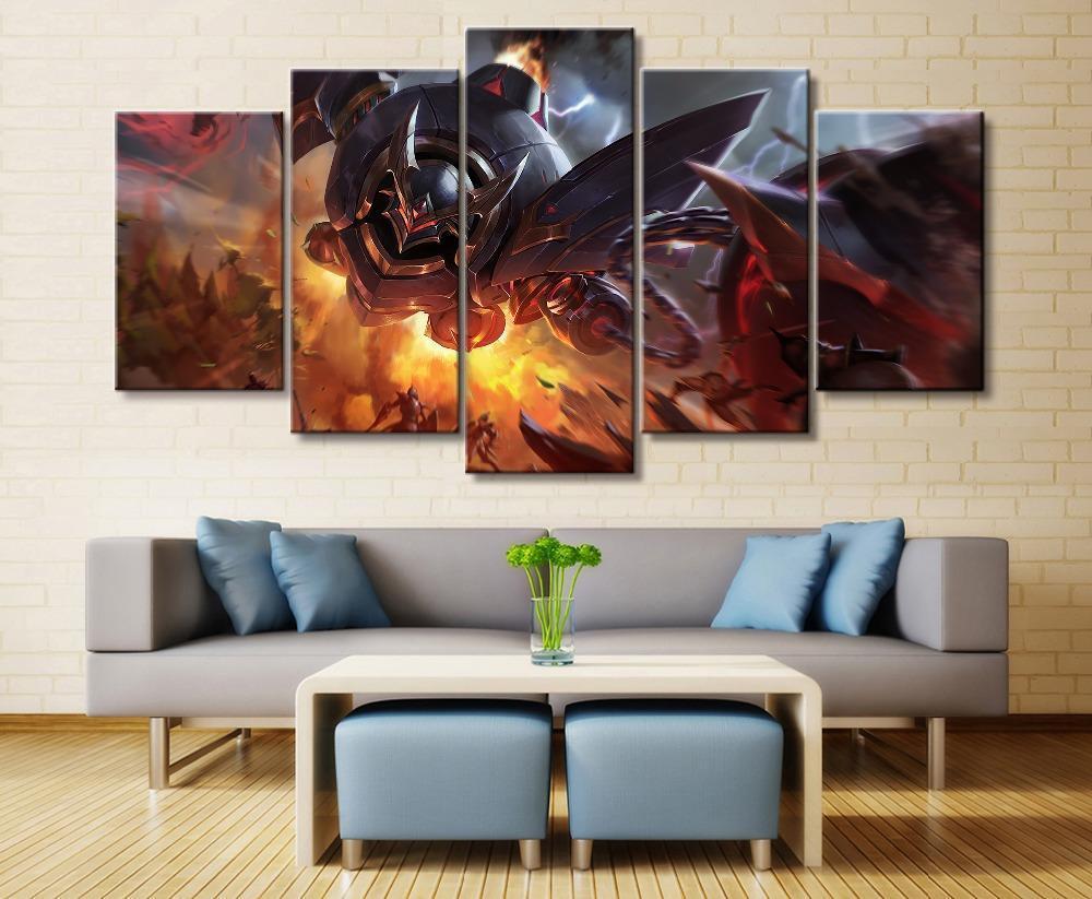 LOL League Of Legends Blitzcrank 2 Game Canvas Wall Art