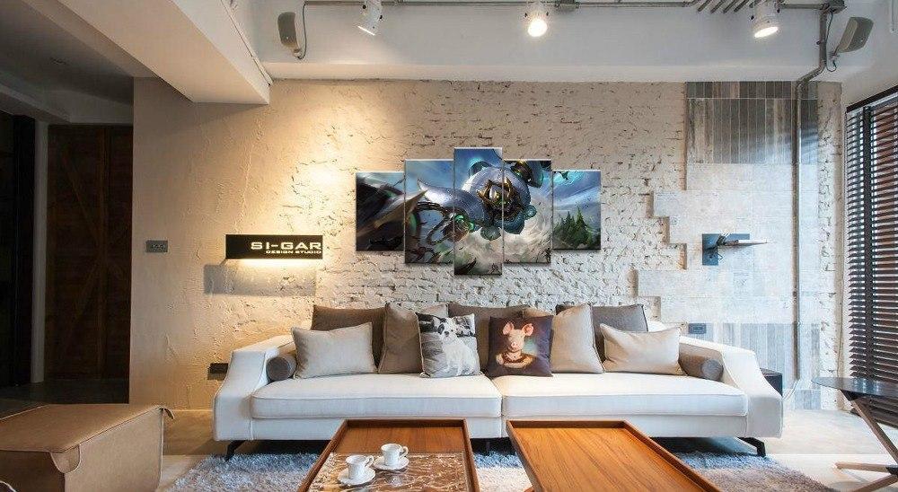 LOL League Of Legends Blitzcrank Gaming Canvas Wall Art