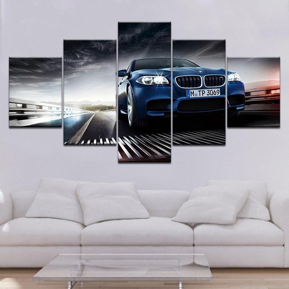 BMW Car &amp;amp; Motor Canvas Wall Art
