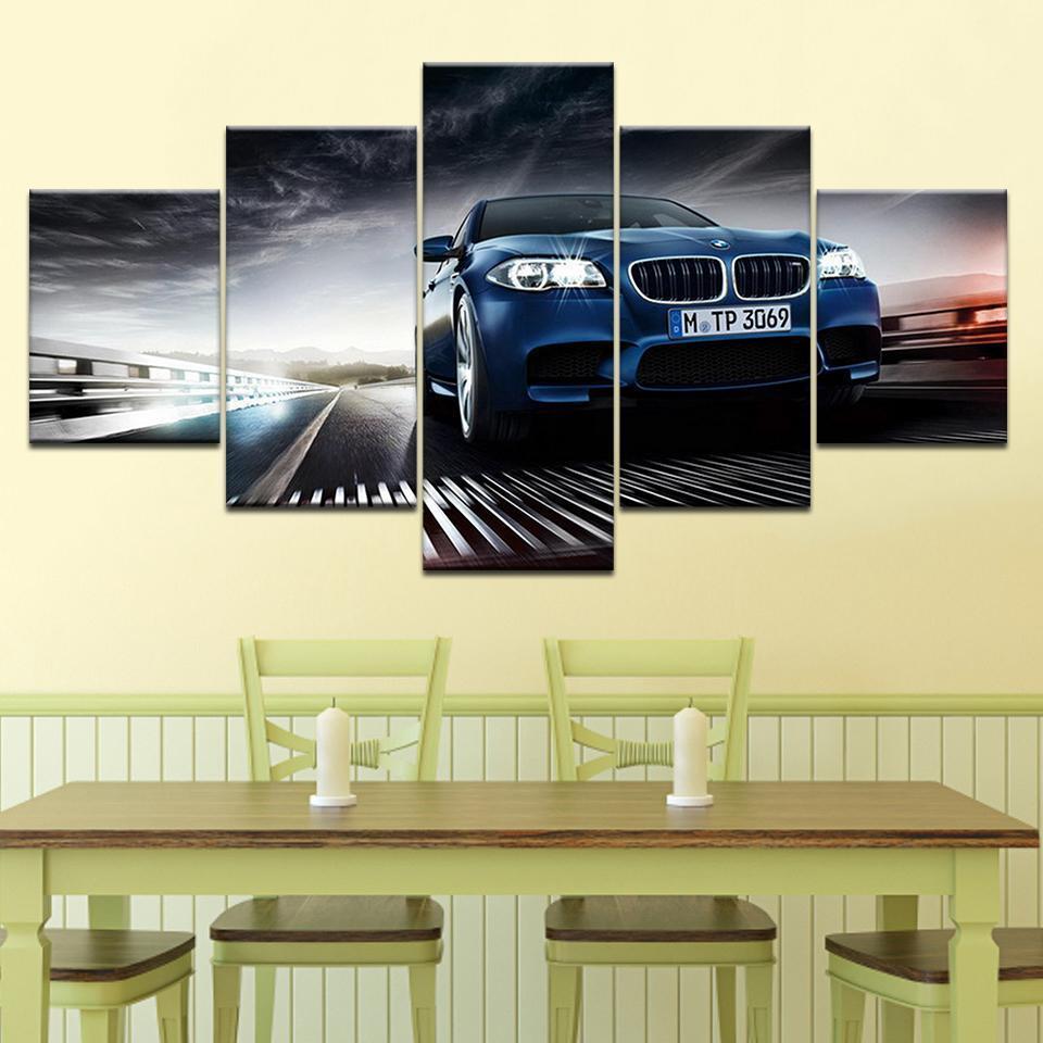 BMW Car &amp;amp; Motor Canvas Wall Art