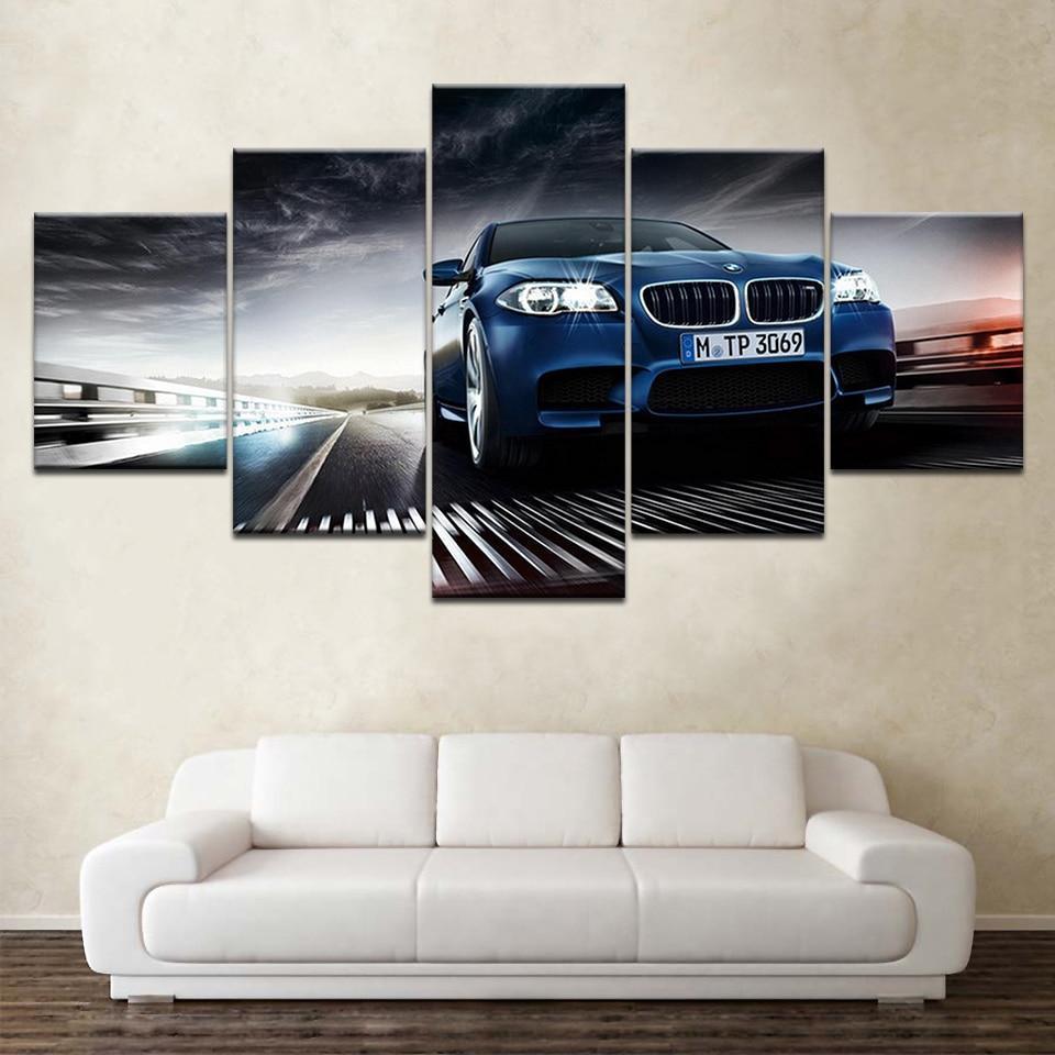 BMW Car &amp;amp; Motor Canvas Wall Art