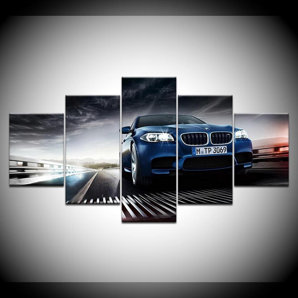 BMW Car &amp;amp; Motor Canvas Wall Art