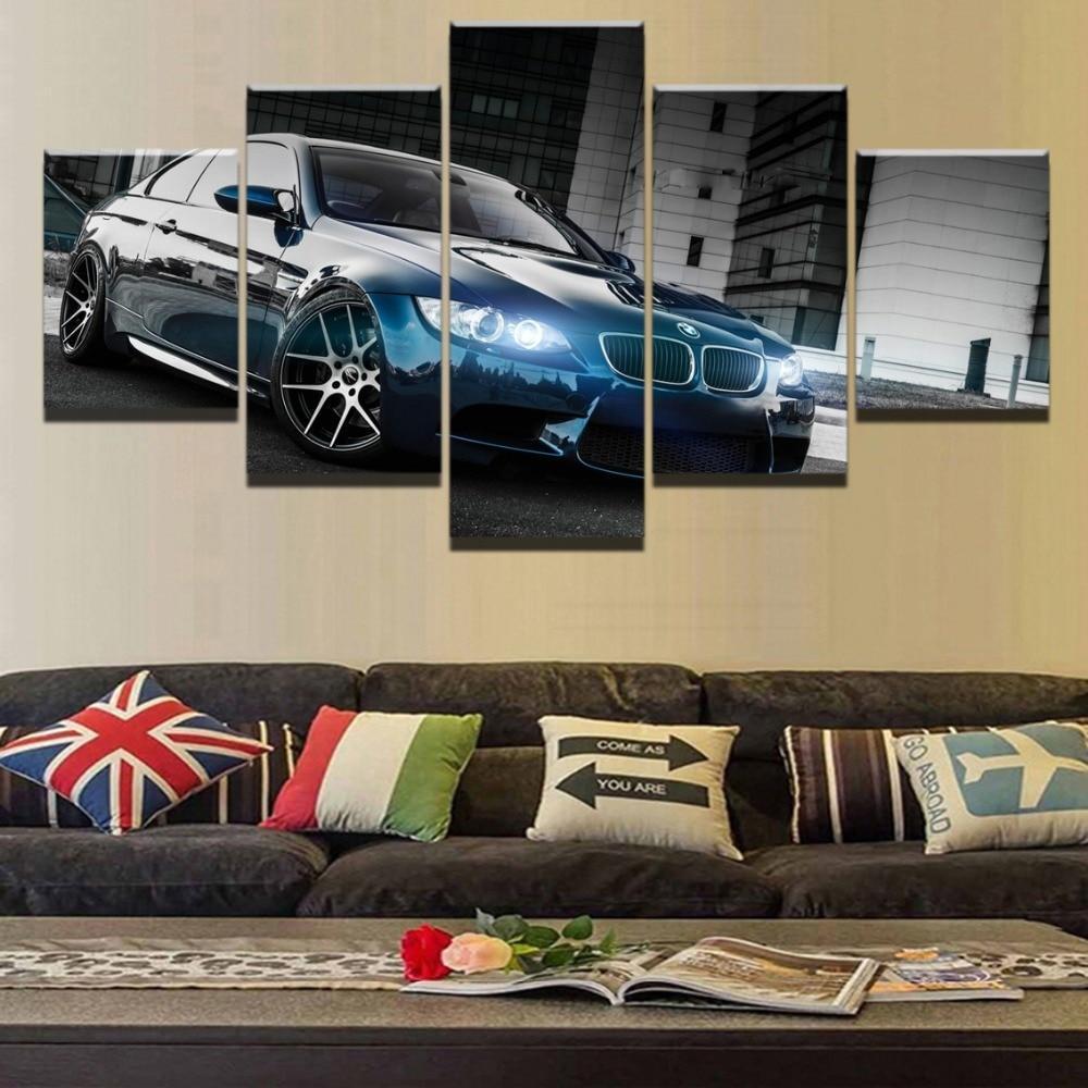 BMW M3 Sports Car 1 Car Canvas Wall Art