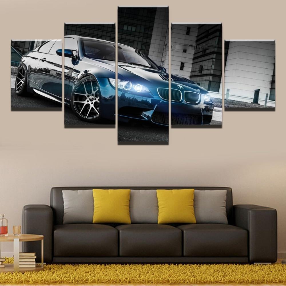BMW M3 Sports Car 1 Car Canvas Wall Art