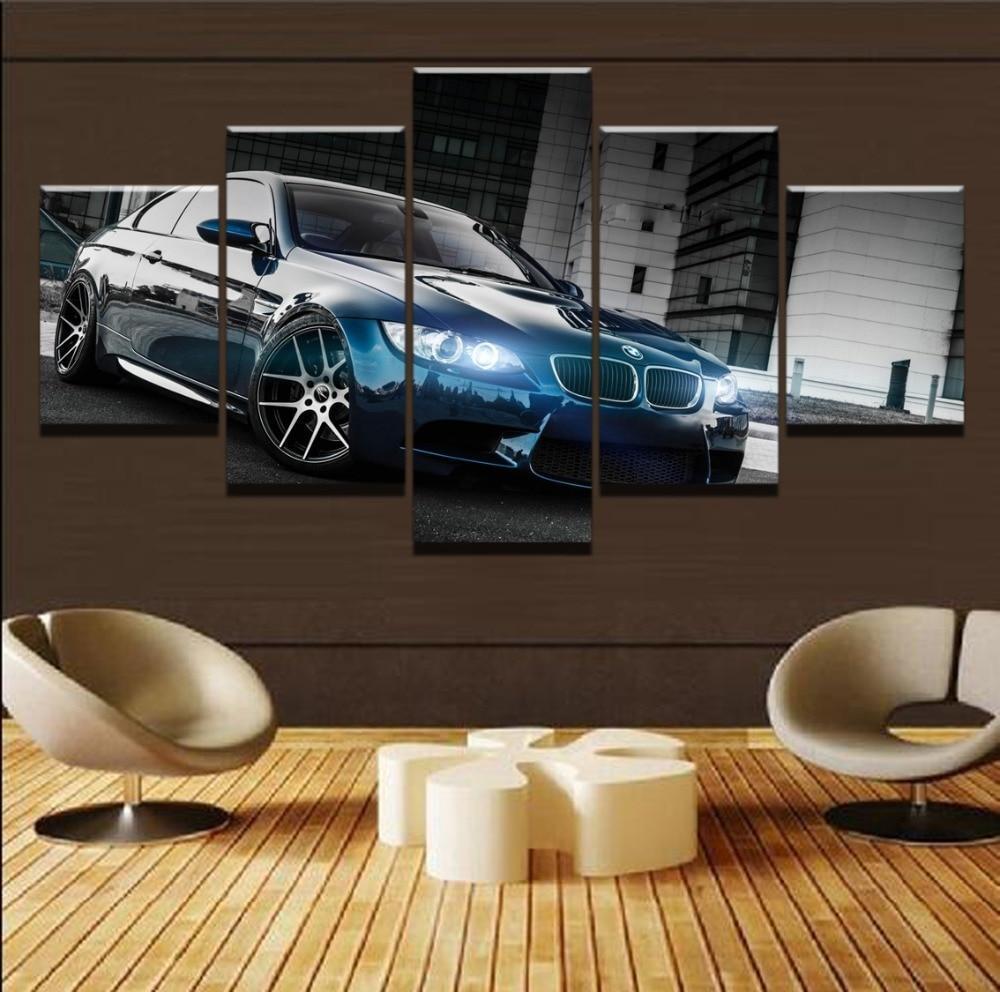 BMW M3 Sports Car 1 Car Canvas Wall Art