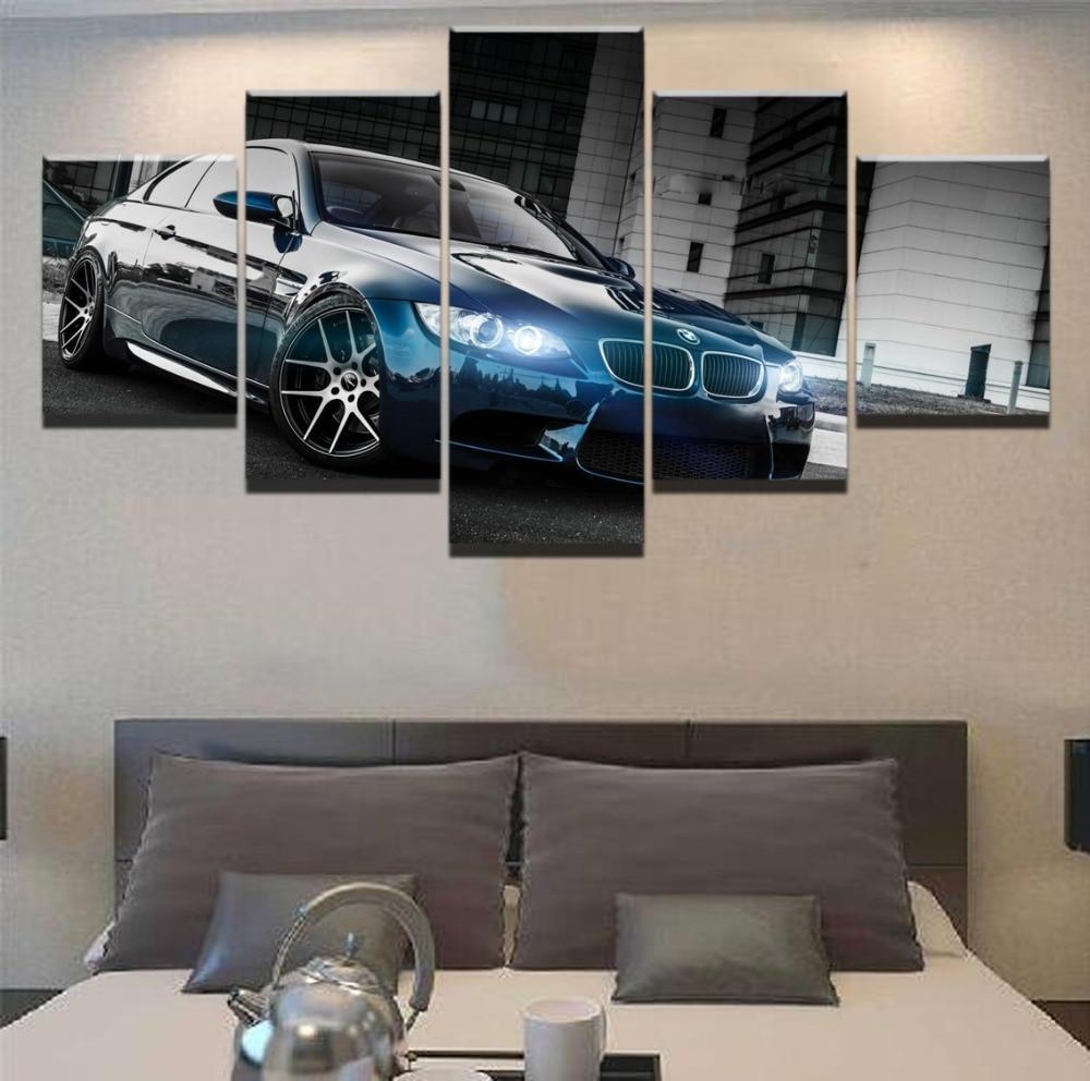 BMW M3 Sports Car 1 Car Canvas Wall Art
