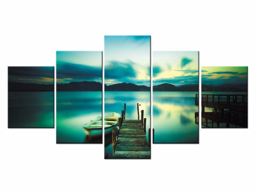Boating View Canvas Wall Art