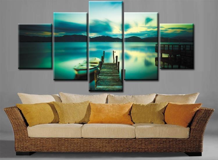 Boating View Canvas Wall Art