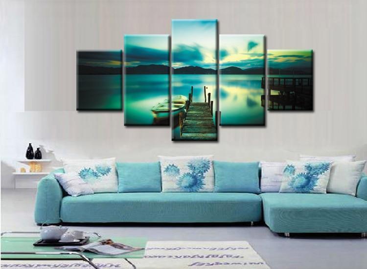 Boating View Canvas Wall Art