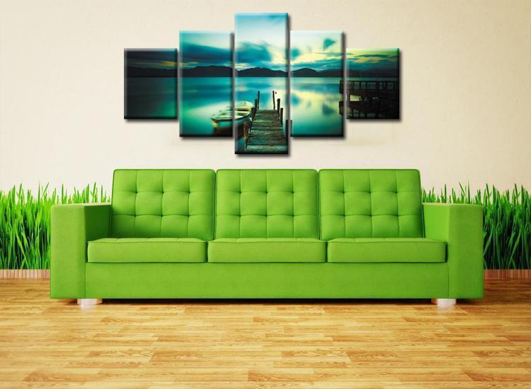 Boating View Canvas Wall Art