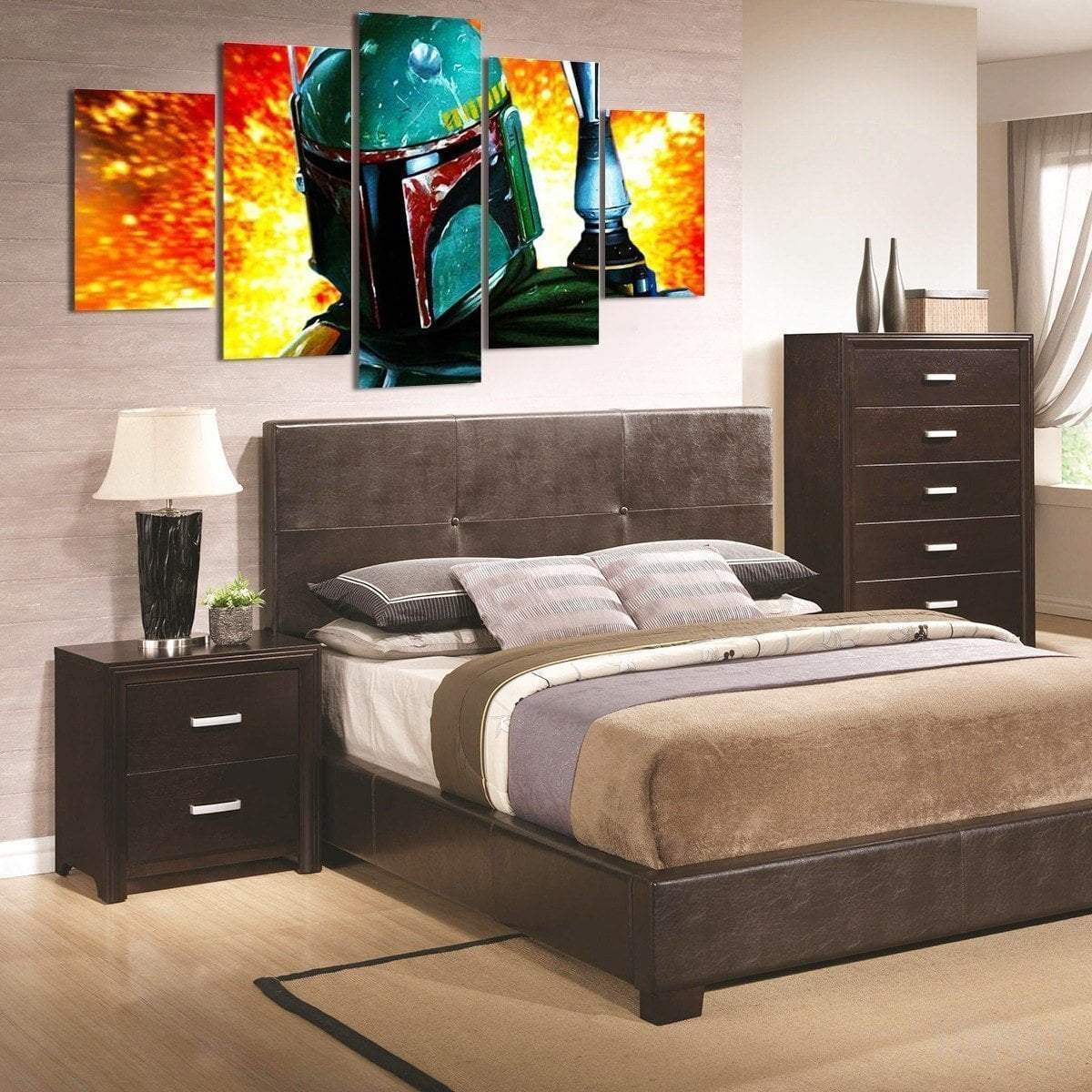 Boba Fett Movie Canvas Wall Art