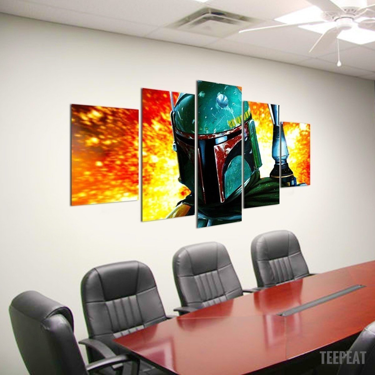 Boba Fett Movie Canvas Wall Art