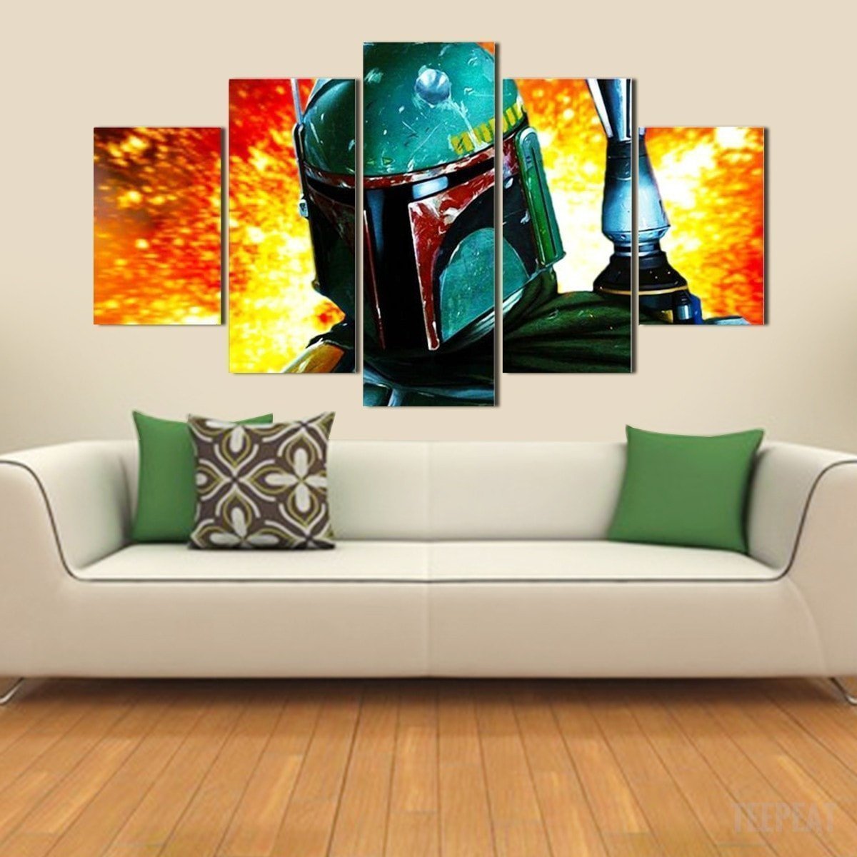 Boba Fett Movie Canvas Wall Art