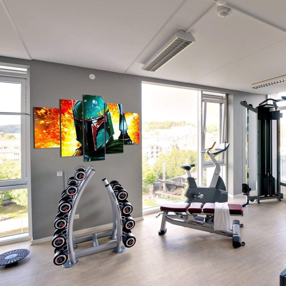Boba Fett Movie Canvas Wall Art